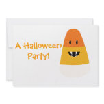 Candy Corn Monster Invitation
