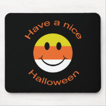 Candy Corn Smiley mousepads