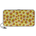 Candy Corn Smileys Portable Speakers