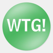 Candy Dots Green Sticker Customisable