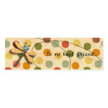 Candy Dragonfly Bookmark business cards