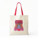Candy Gingerbread House Canvas Bag