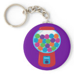 Candy Gumball Machine keychains