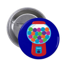 Candy Gumball Machine Pins