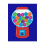 Candy Gumball Machine postcards