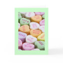 Candy Hearts Cards