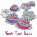 Candy Hearts- customise embroidered shirts