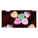 candy hearts photo cards
