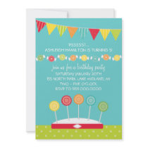Candy Kids' Birthday Party Invitations