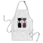 Candy Kitty in Love aprons