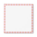 Candy Pink Stripe Border Template magnets