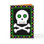 Candy Pirate Halloween Party Invitation cards