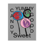 Candy Postcard