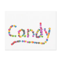 CANDY - postcard