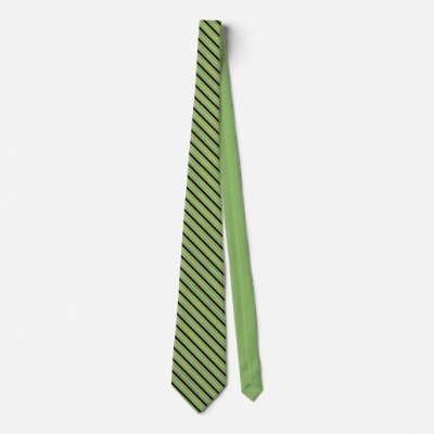 Candy Stripe Green- - Customised Neck Wear by kahmier