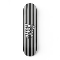 Candy Strips BLK Skateboard Decks