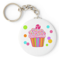 Candy Surprise Cupcake Keychains