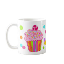 Candy Surprise Cupcake Coffee Mugs