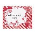Candy Vine, Customizable postcards
