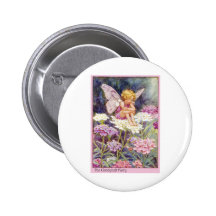 Candytuft Fairy Button