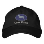 Cane Corso Embroidered Hat (Dark) embroidered hats