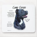 Cane Corso History Design mousepads