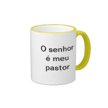 Caneca com frase evangelica