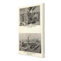 Canfield Rubber Co Gallery Wrap Canvas