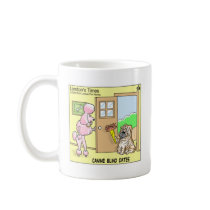 Canine Blind Dates Funny Dog Cartoon Gifts & Tees Coffee Mugs