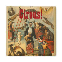 Canine Circus - Magnet #3