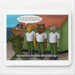 Canine Military Funny Gifts Tees Cards Mugs & More mousepads