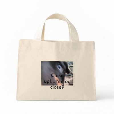 canis2 024, Close up!...I'm too close? Canvas Bags by canis10