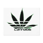 cannabis postcards