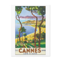 Cannes Cote D' Azur Postcard