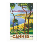 Cannes Cote D' Azur Postcard