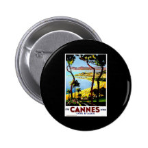 Cannes Pinback Button