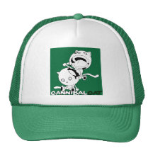 Cannibal Cat Green Hats