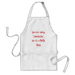 "Cannibalism" Apron