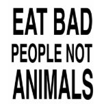Cannibalistic Vegetarian t-shirts