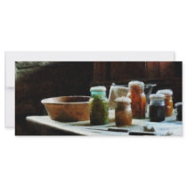 Canning Jars With Colourful Vegetables