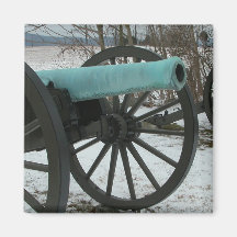 Cannon at Antietam Fridge Magnets