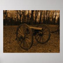 Cannon at Kennesaw Poster