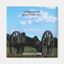 CANNON ON CEMETERY HILL MAGNETS
