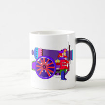 CANNON & SOLDIER COFFEE MUGS