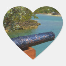 Cannonball!!! Heart Stickers