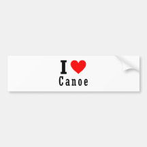 Canoe, Alabama City Design Bumper Stickers
