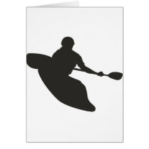 Canoe Greeting Card