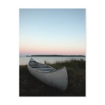 Canoe on Beach Postcard