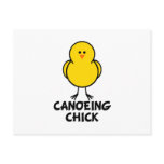 Canoeing Chick postcards