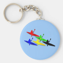 Canoeing Kyaking Canoe kyak water sports Key Chain